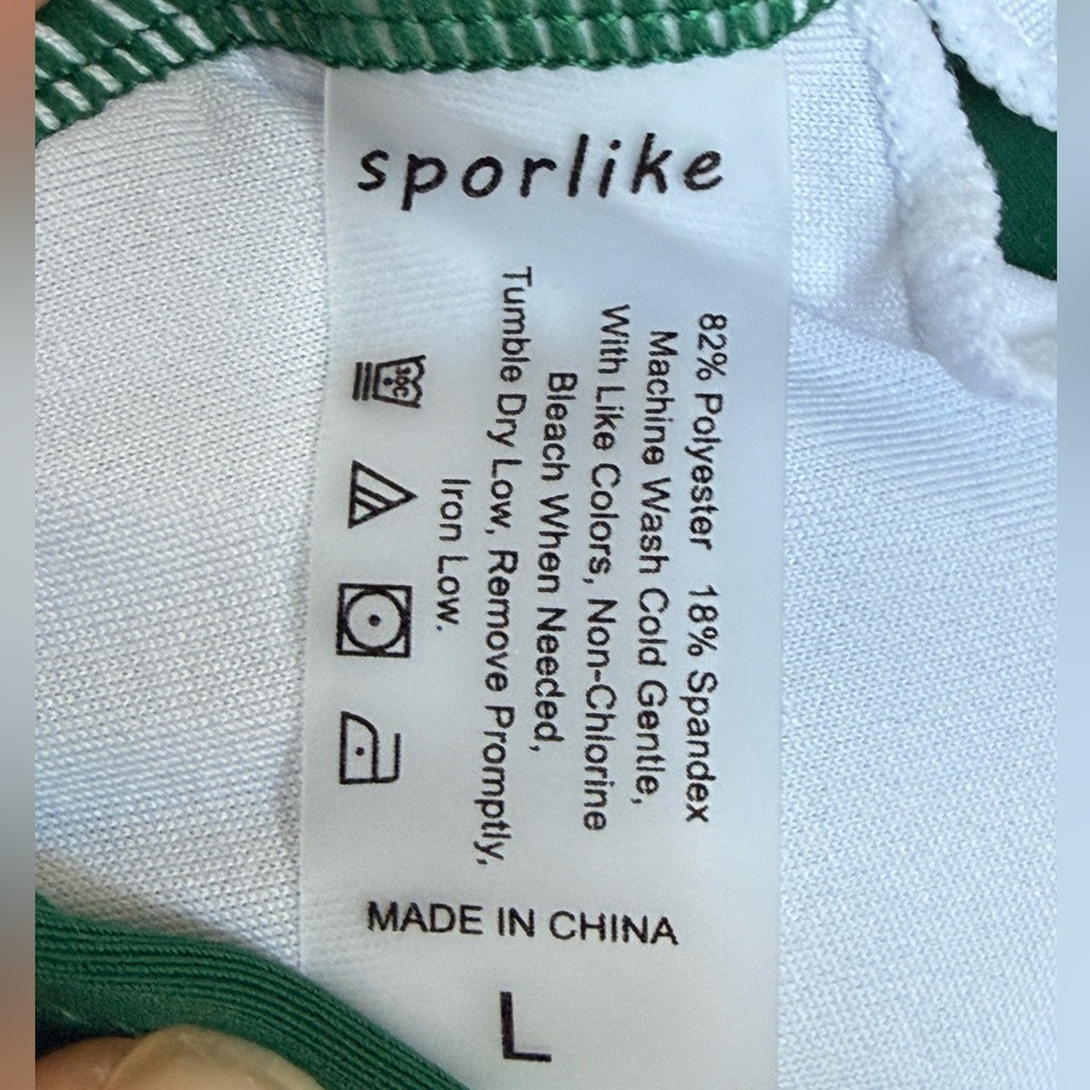 Sporlike Green Leaf Bikini Set - Picture 4 of 4